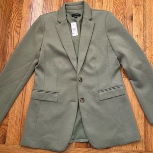 Ann Taylor- The Petite Two Button Blazer In Double Knit
